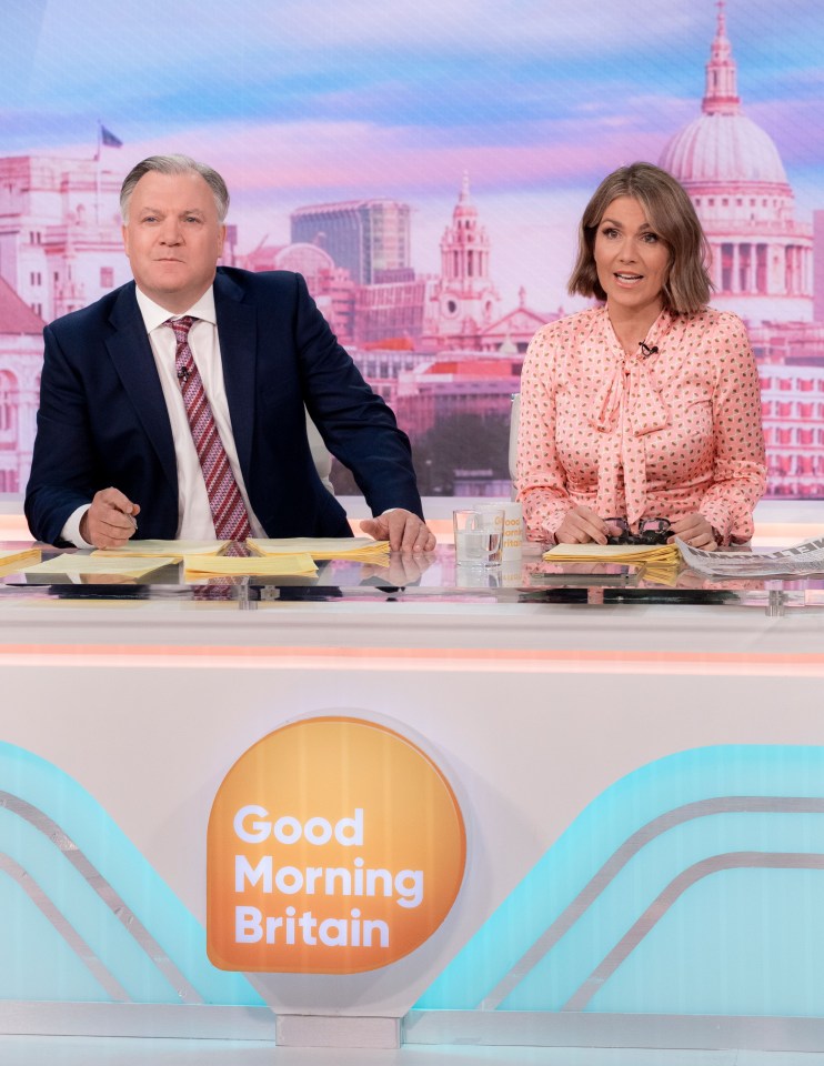 Susanna has been on Good Morning Britain since 2014