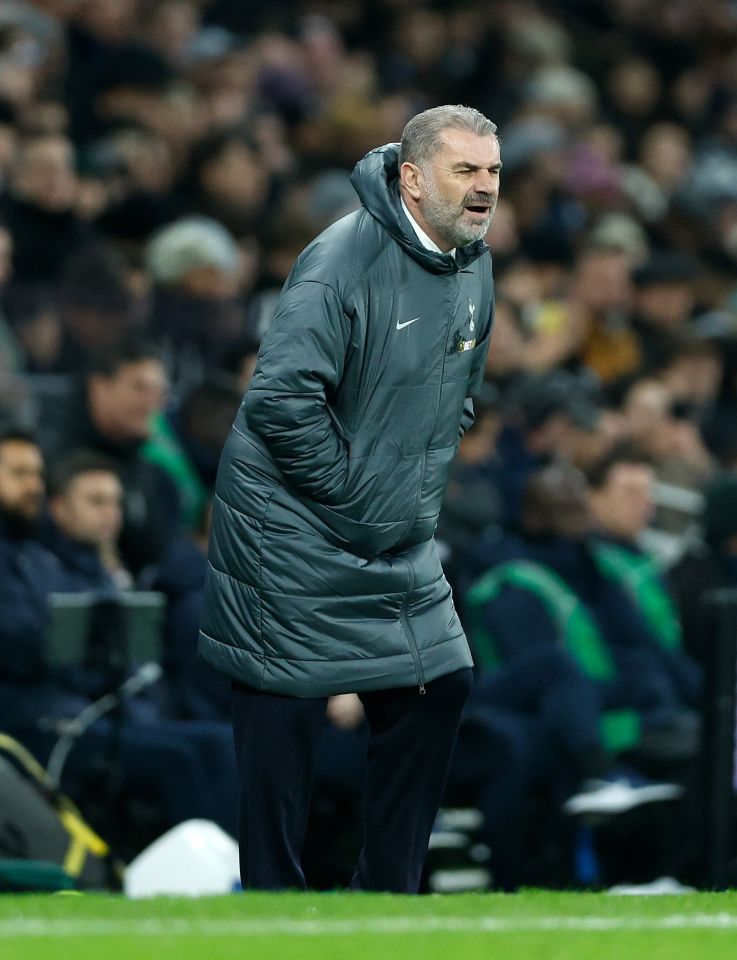 Tottenham boss Ange Postecoglou is facing a hostile environment by Rangers fans