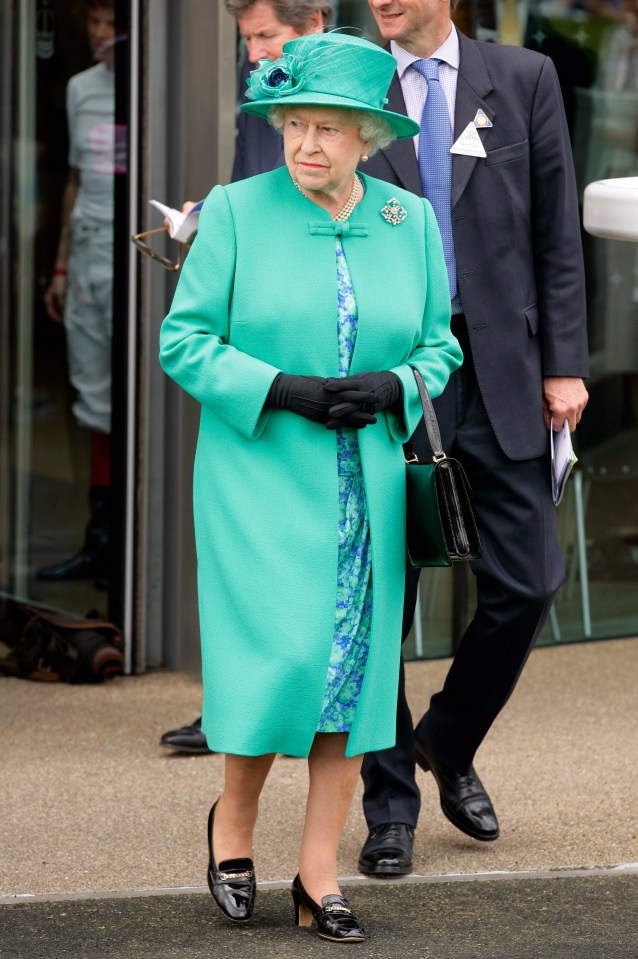 The late Queen famously admitted to never wearing beige