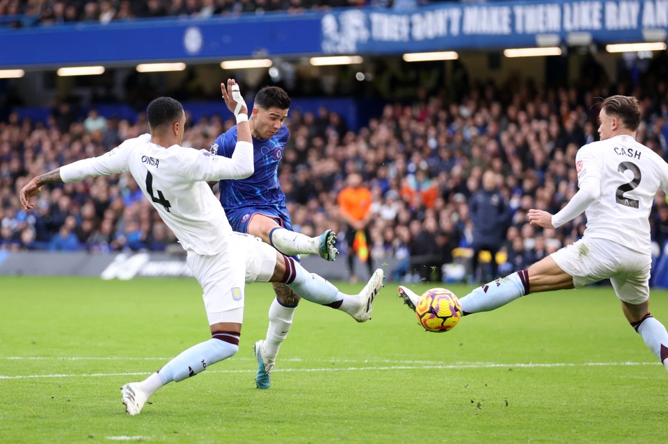 Enzo Fernandez doubles the Blues' advantage