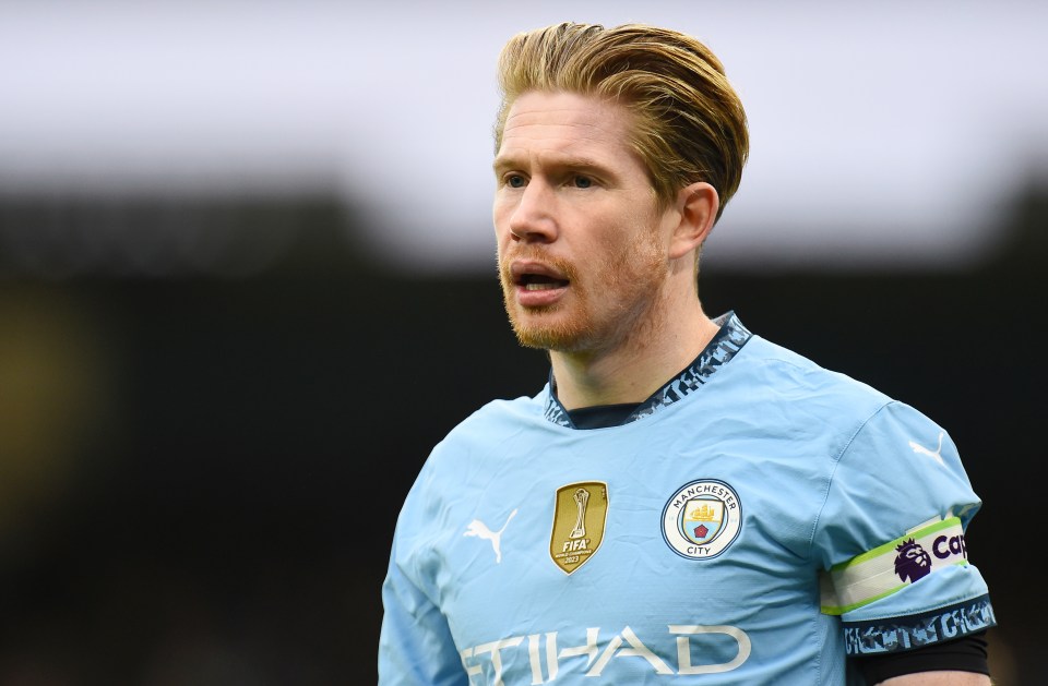 Kevin De Bruyne could leave Man City after six title wins