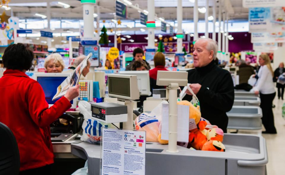 The change would affect supermarket checkouts