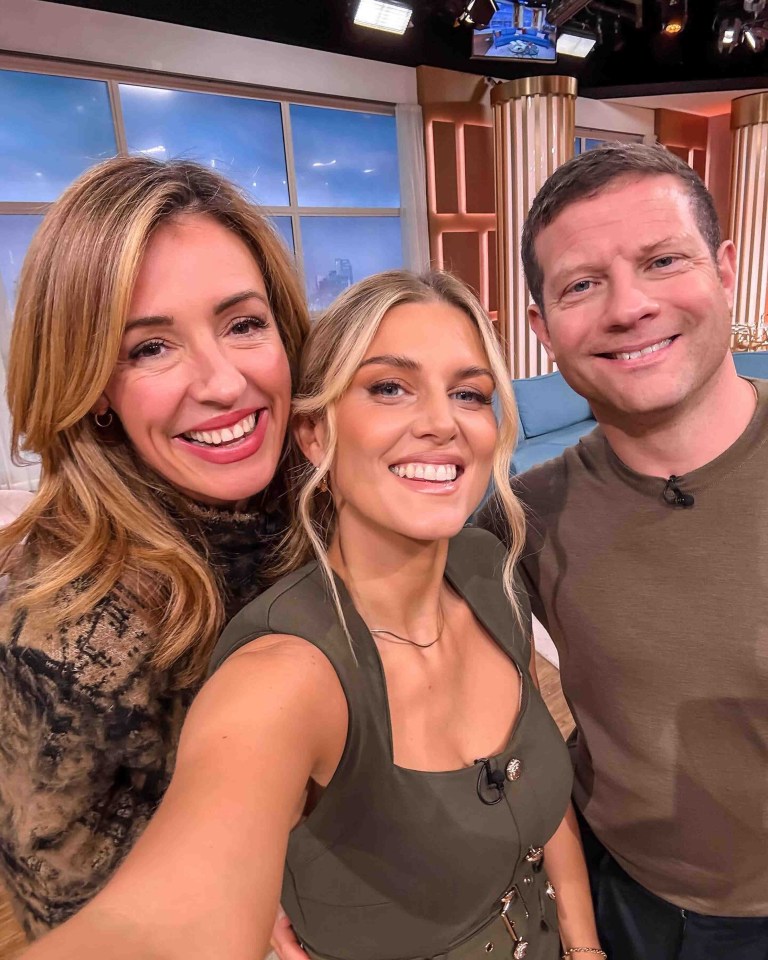 Ashley is already screen-testing to become a presenter on This Morning