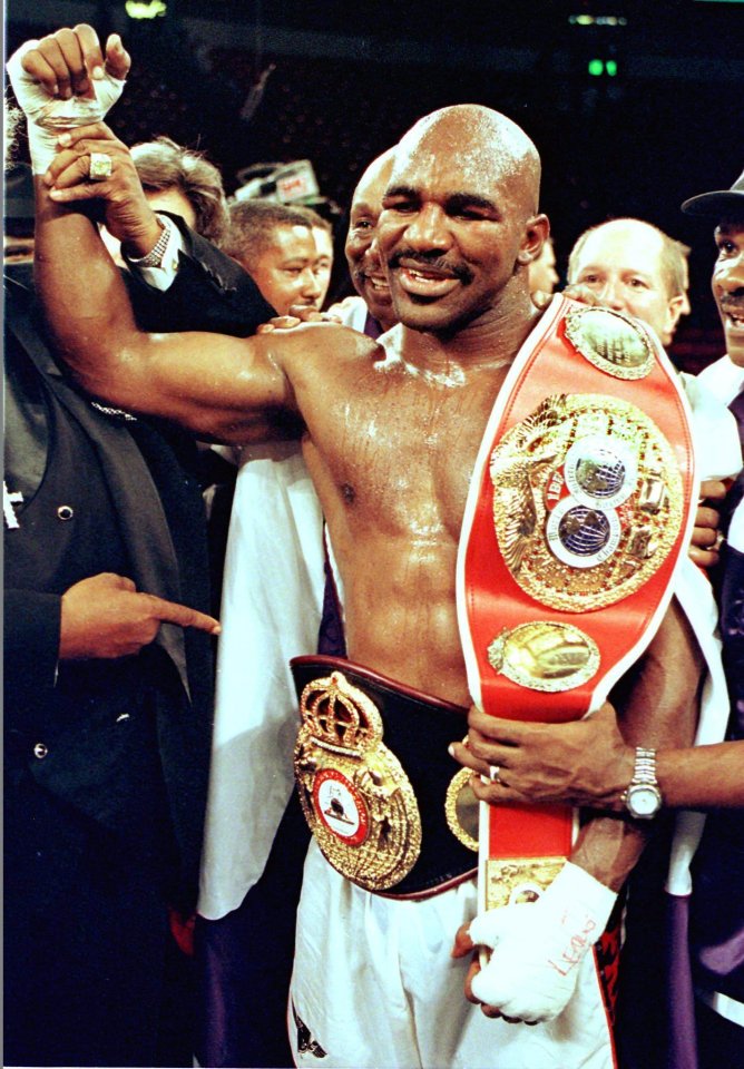 Elijah is the son of boxing legend Evander Holyfield