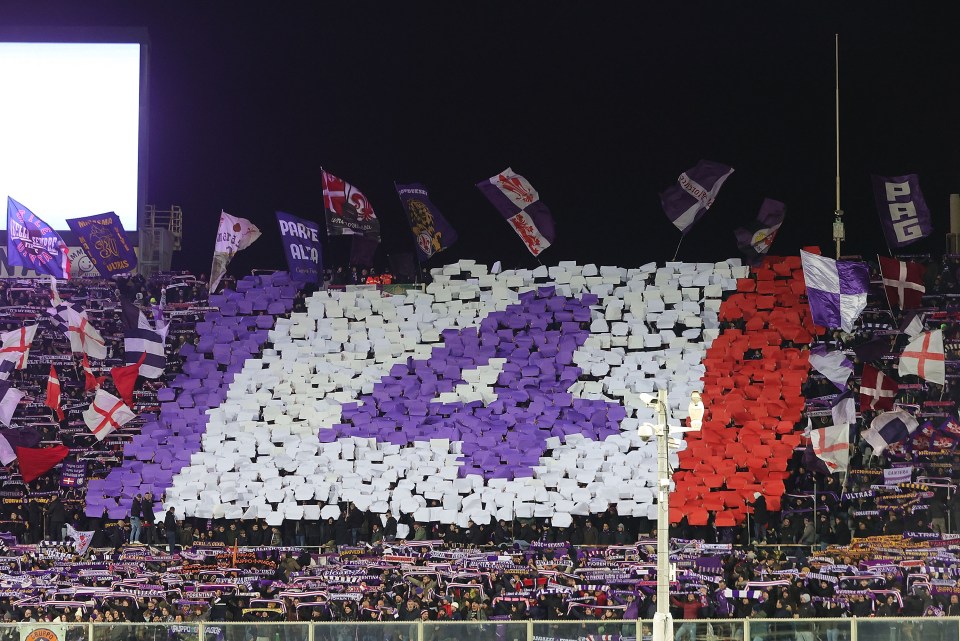 Fans honoured him with a stunning tifo in the days following his collapse