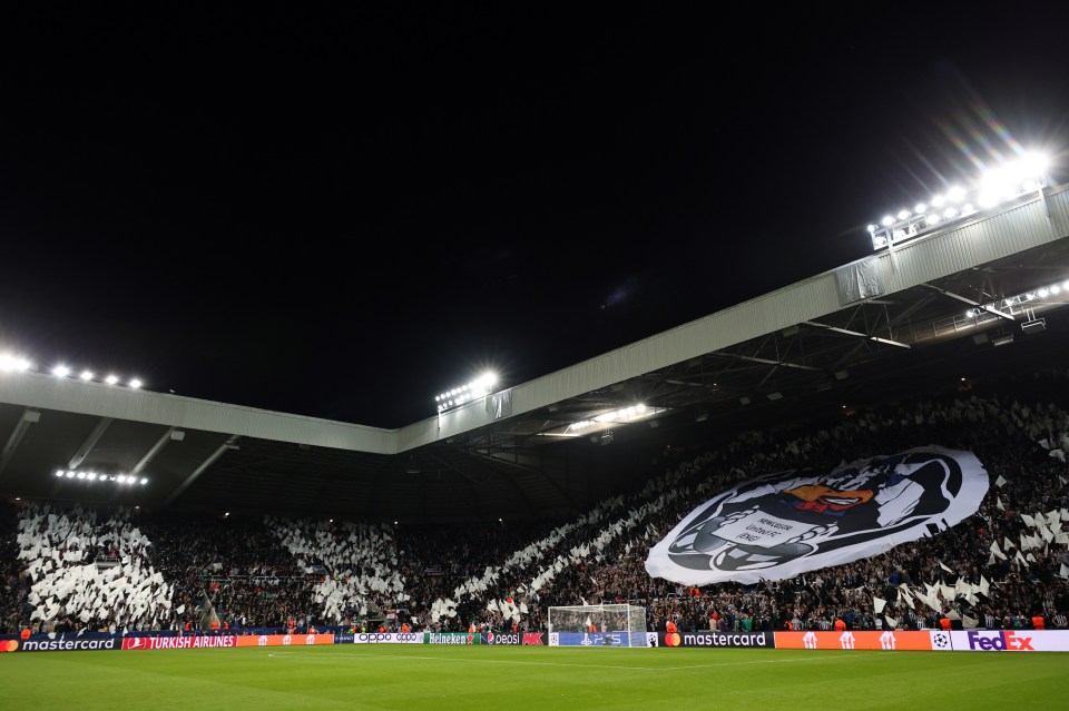 Newcastle are considering building a new Gallowgate End