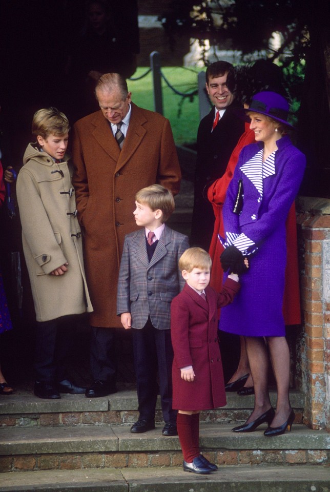 Princess Diana reportedly 'hated' spending Christmas Day at Sandringham with the royals. Pictured in 1989