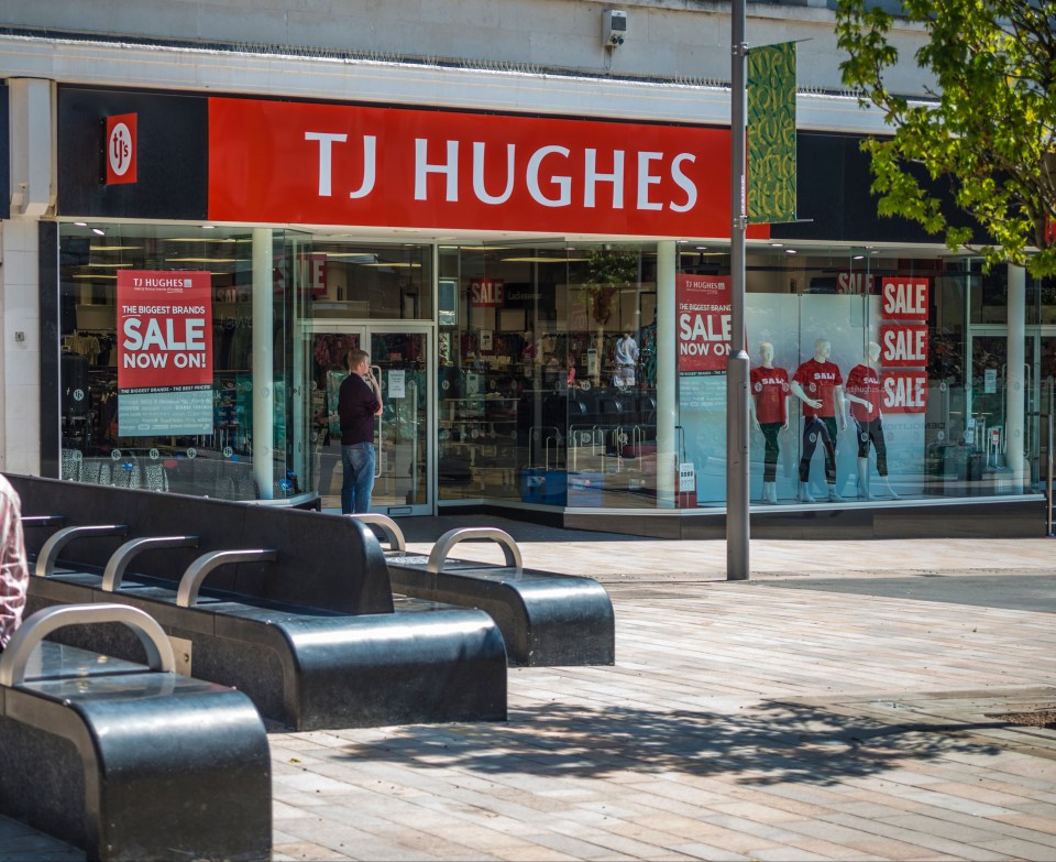 One TJ Hughes store is closing its doors (stock)