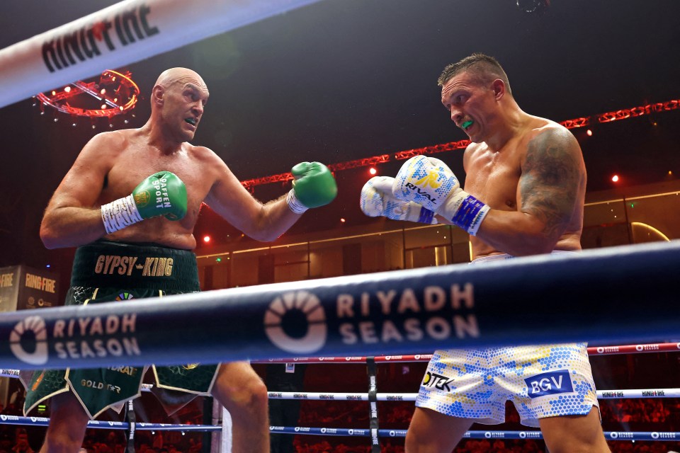 The bout was scheduled for the Tyson Fury vs Oleksandr Usyk 2 undercard