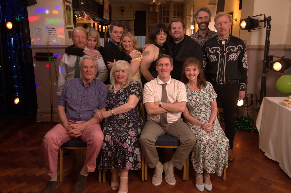 Gavin & Stacey cast photo.