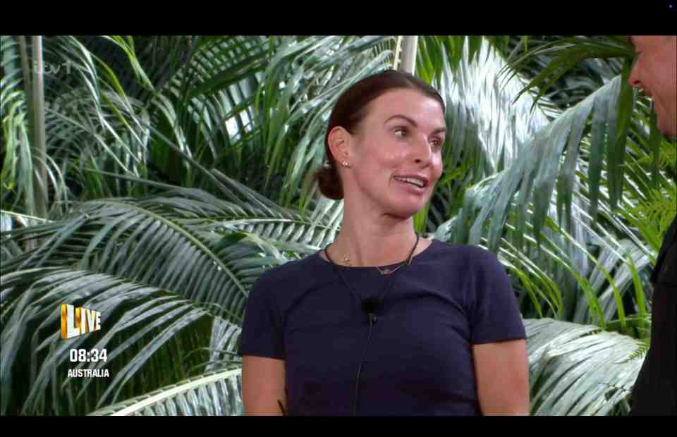 Coleen also revealed that the I'm A Celebrity camp was 'so content' in the final days of the show