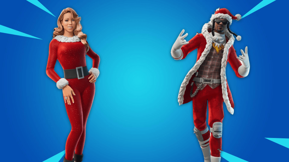 Mariah Carey and Snoop Dogg Christmas skins should be dropping soon