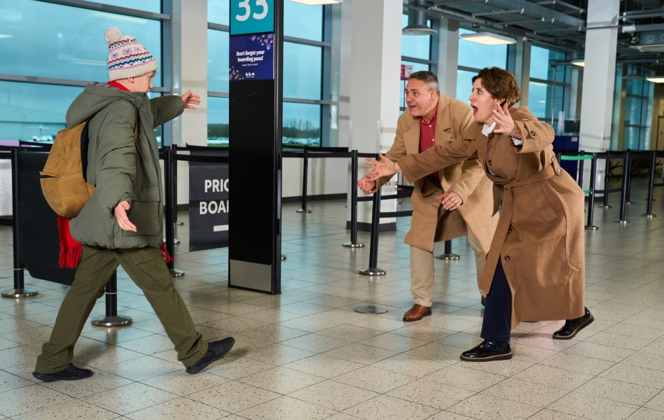 London Luton Airport has recreated iconic scenes from Home Alone