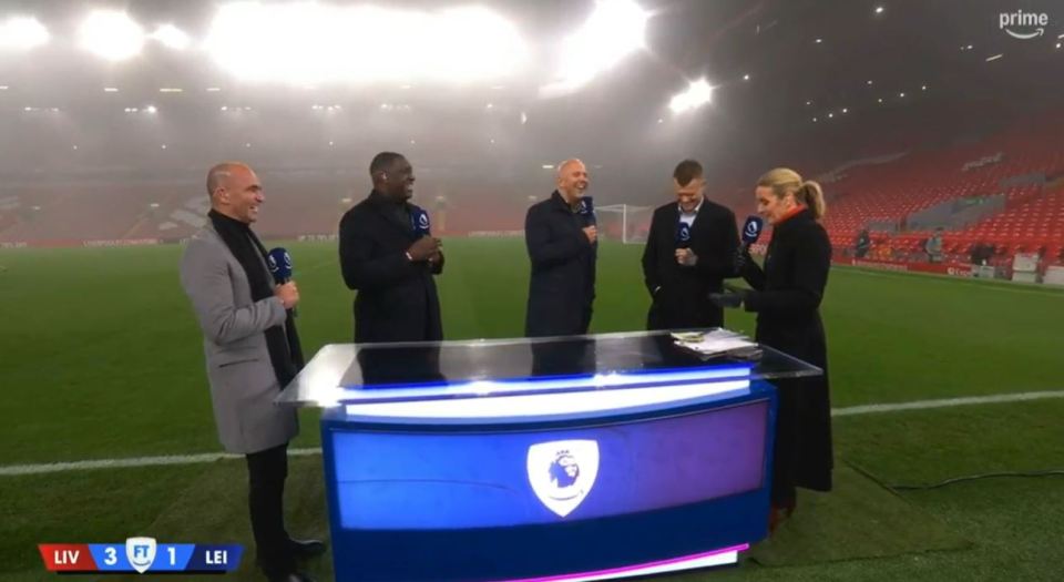 Gabby Logan caught up with Arne Slot after last night's game