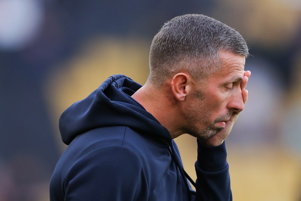 Gary O'Neil is clinging onto his job at Wolves