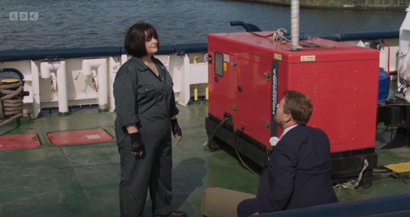 Smithy popped the question to Nessa in the Gavin and Stacey special