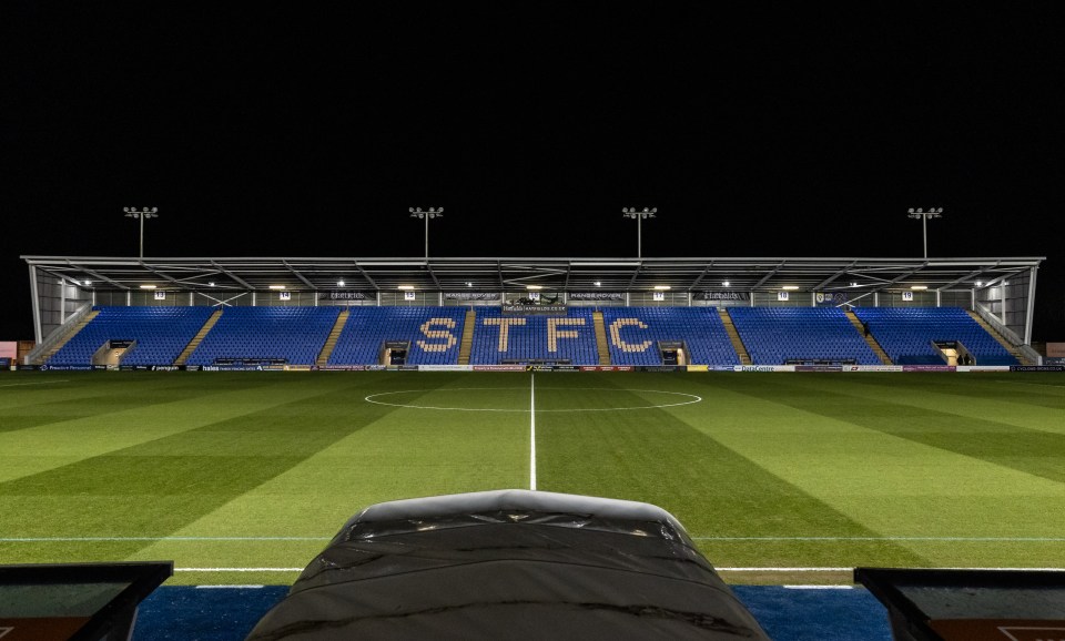 Shrewsbury's Croud Meadow is set to host TNS vs Panathinaikos