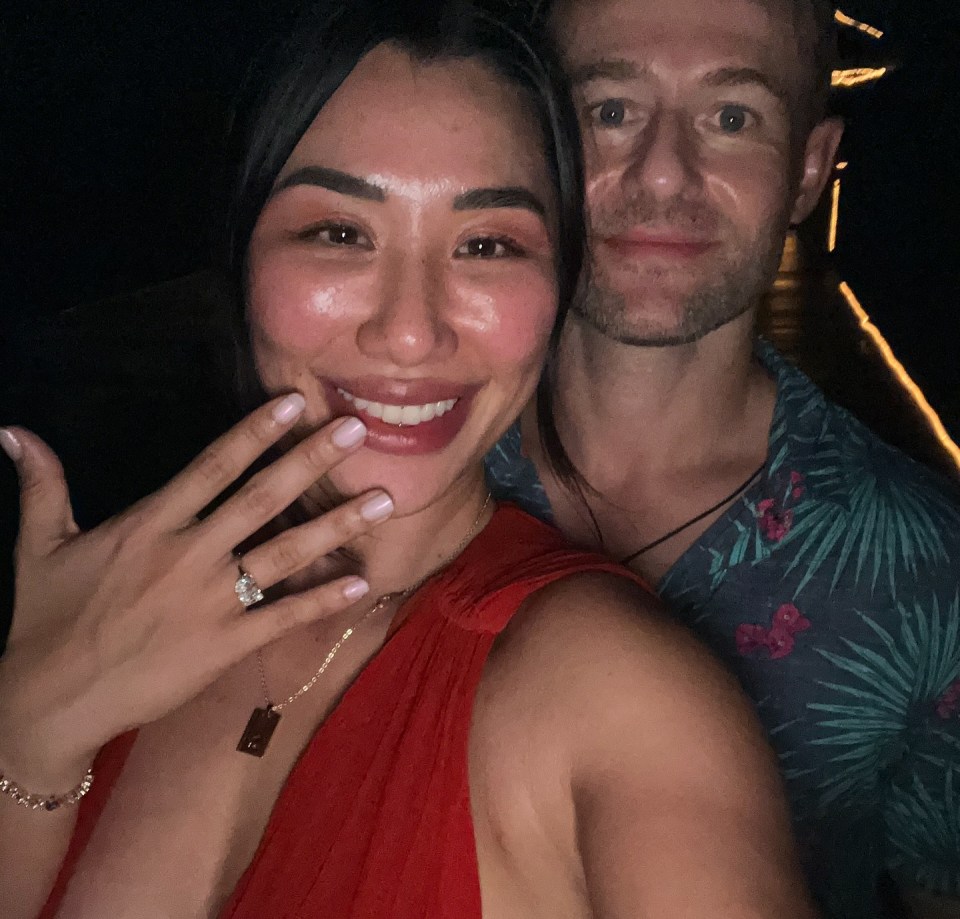 Dee Nguyen and Ollie Higgins are engaged