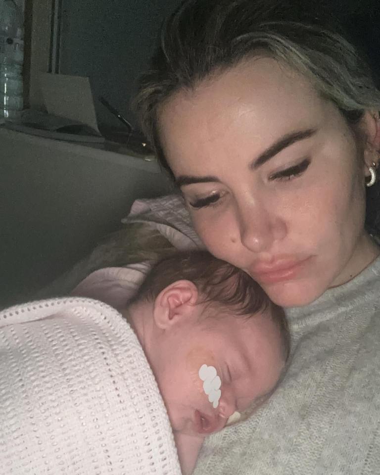 Georgia Kousoulou has shared an update on her daughter's health