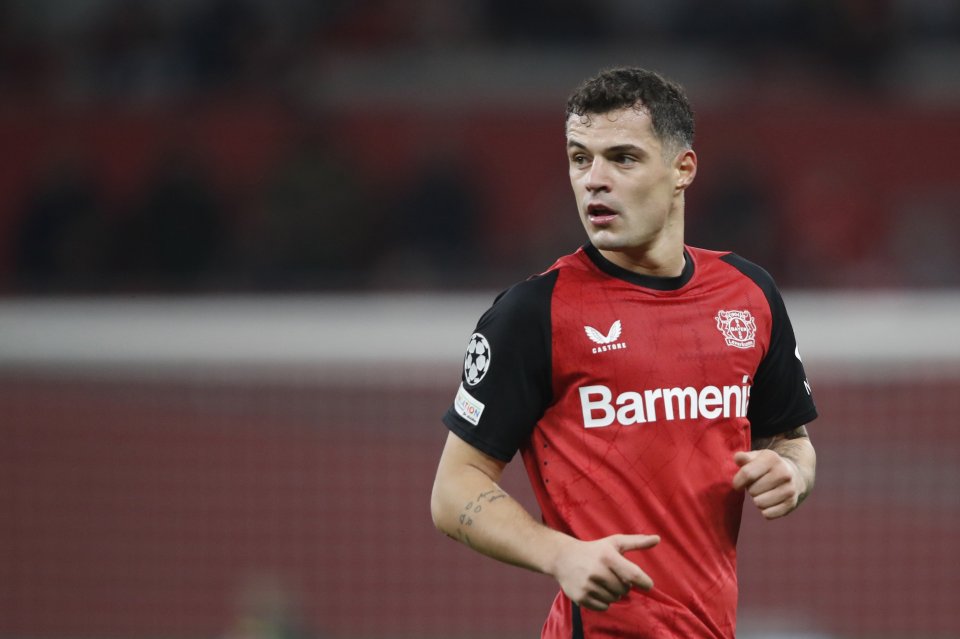 Xhaka is currently starring for Bayer Leverkusen