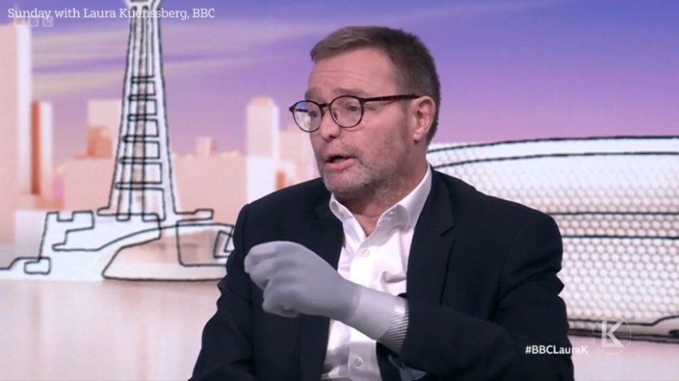 Lord Craig Mackinlay told Wallace to ‘shut up’ while on Laura Kuenssberg’s Sunday show