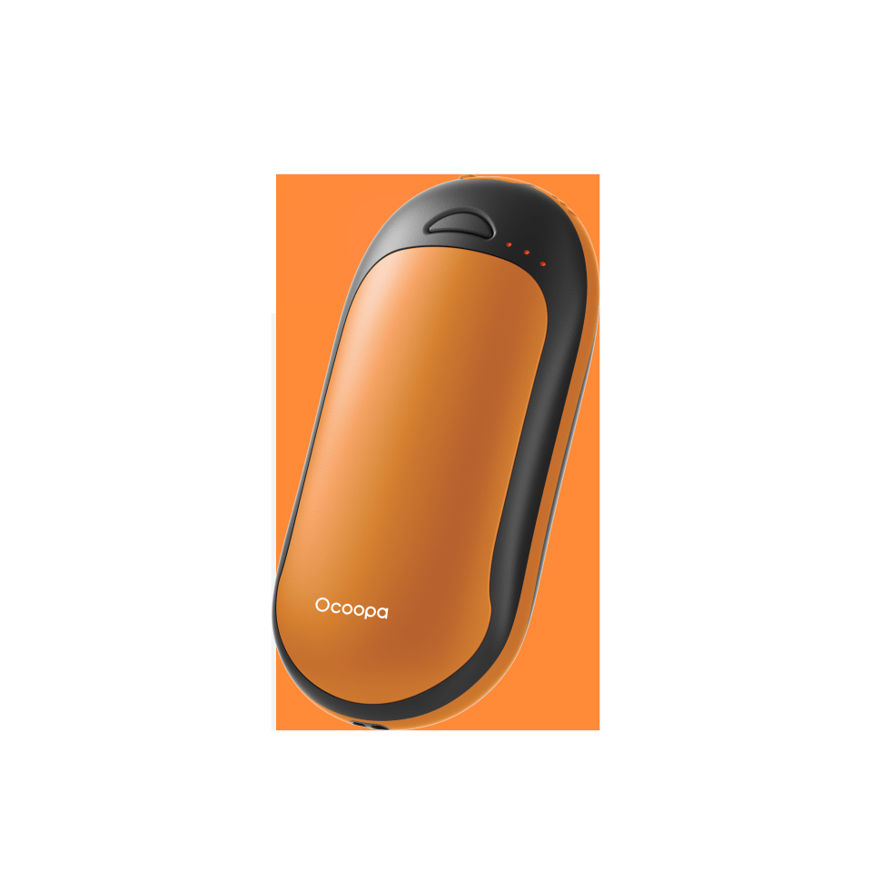 The Ocoopa hand warmer also functions as a phone charger