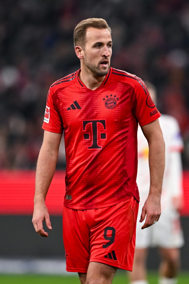 Harry Kane of FC Bayern München during the Bundesliga match