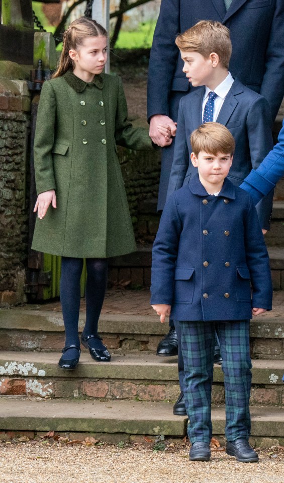 Christmas Day is spent with the extended royal family, and includes a trip to church