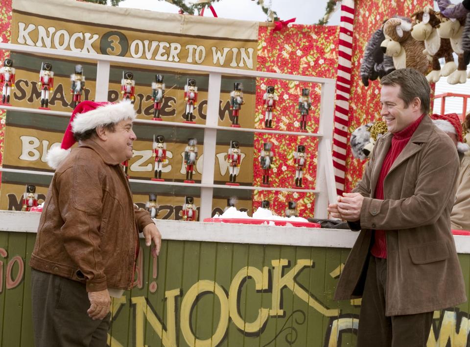 Neighbours in a small New England town go to war over Christmas lights