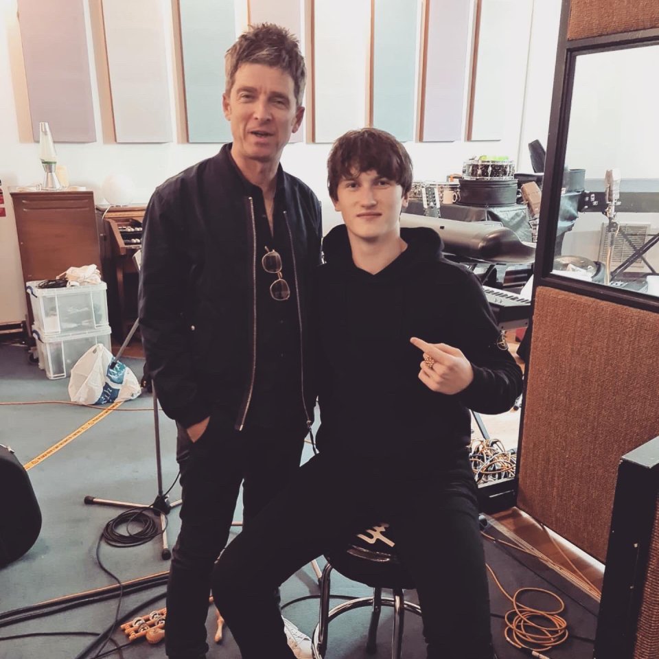 Andrew Cushin and Noel Gallagher worked on a track called 'Where's my family gone'