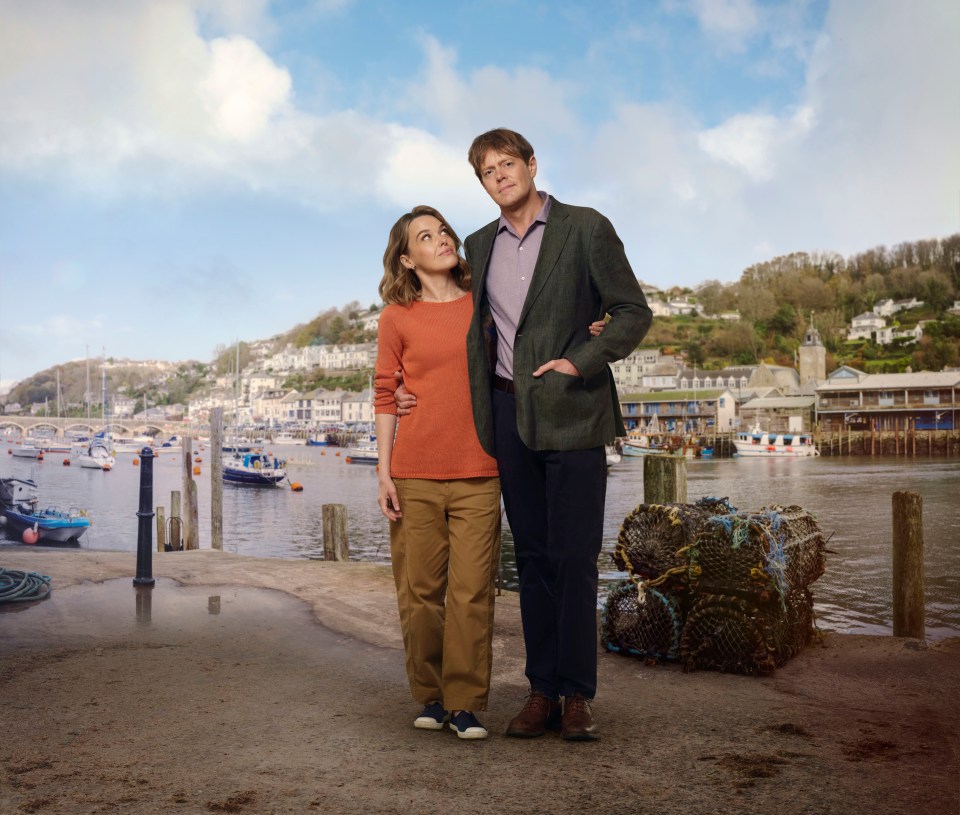 Beyond Paradise, starring Kris Marshall and Sally Bretton, is filmed in and around the town of Looe in south-east Cornwall