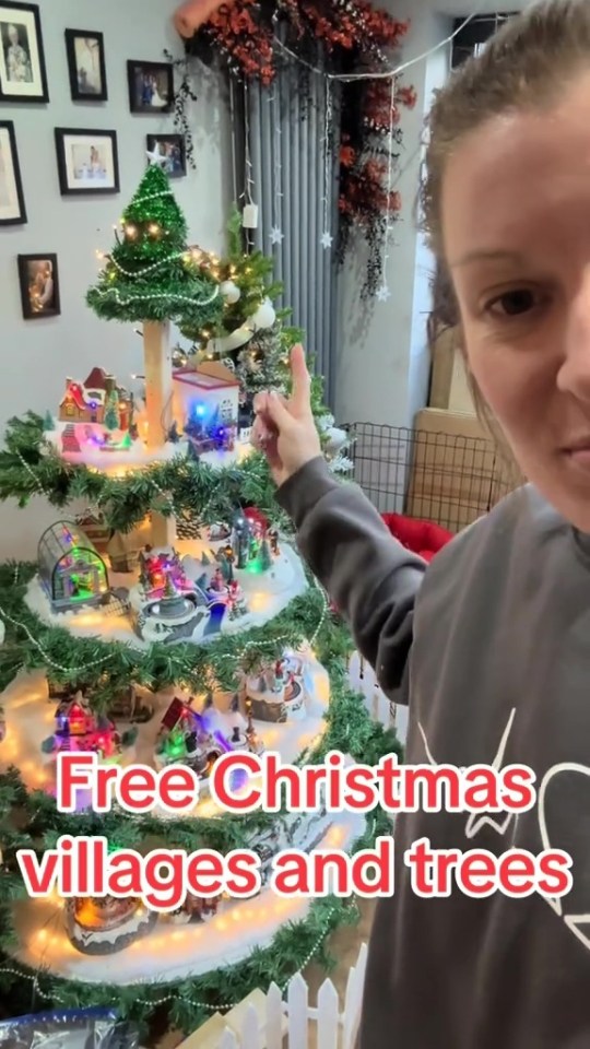 Laura managed to decorate her home with gorgeous decorations for free