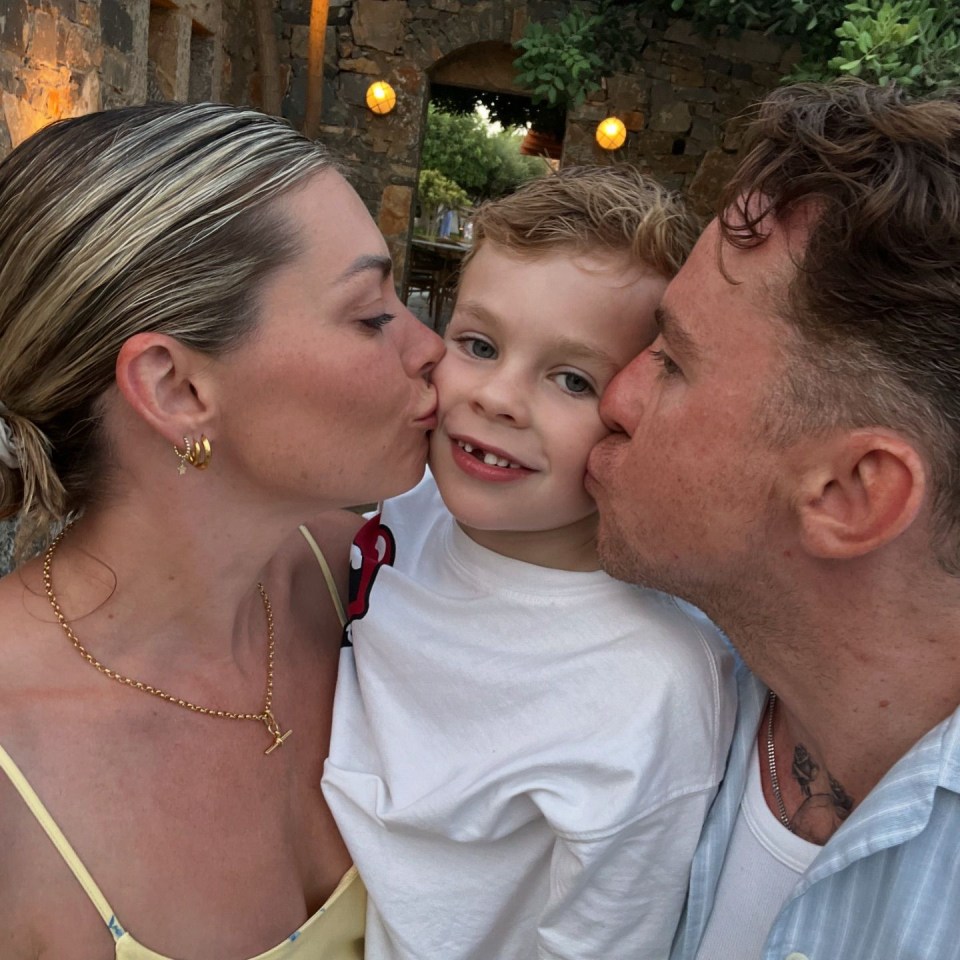 Danny and Georgia share a son named Cooper together