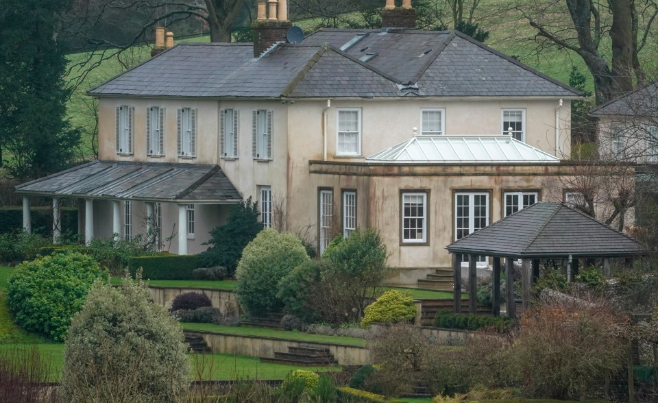 Noel has managed to keep one of his big family homes in the country