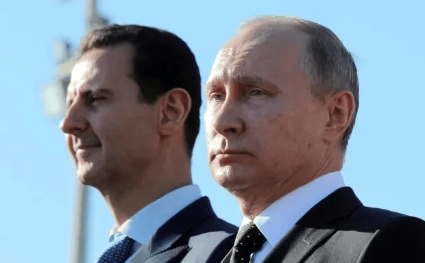 The Russian dictator was forced to pull troops out from Syria after pal Assad's ouster