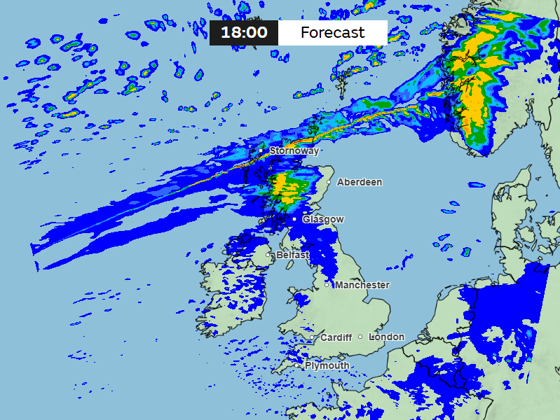 During this period 70-100mm of rain is likely to fall widely