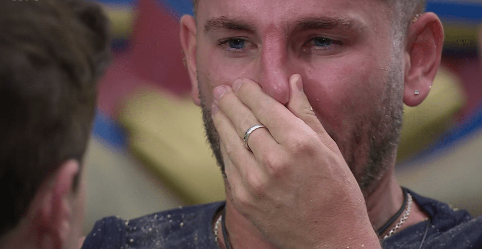 Dean broke down in tears when he tackled the trial