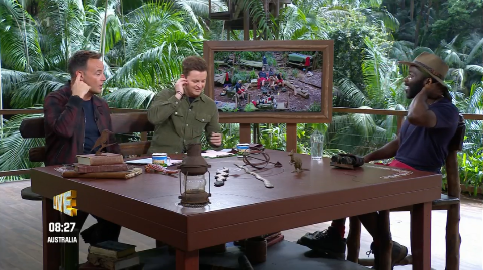 I'm A Celebrity suffered a very awkward tech blunder that left Ant McPartlin frustrated