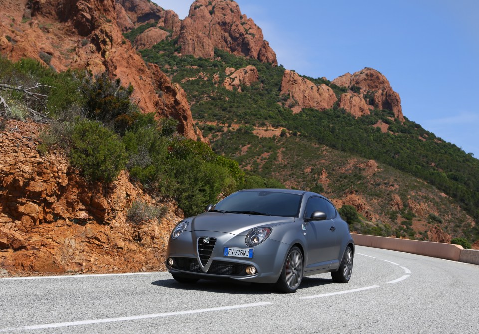 The stylish Alfa Romeo MiTo Quadrifoglio boasts carbon-backed bucket seats and DNA driving modes