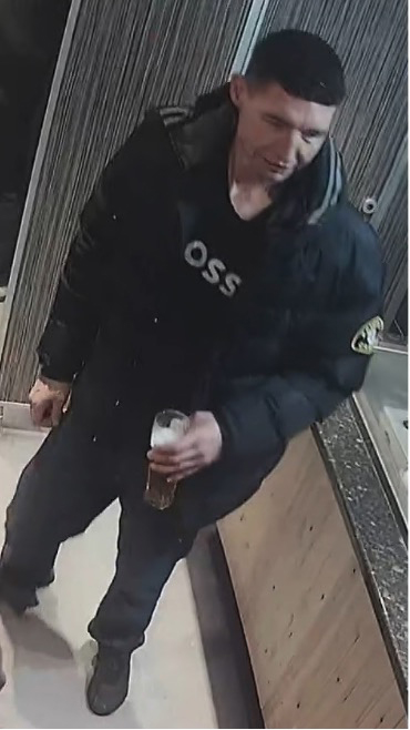 Police released CCTV of a man they believe could assist with the investigation