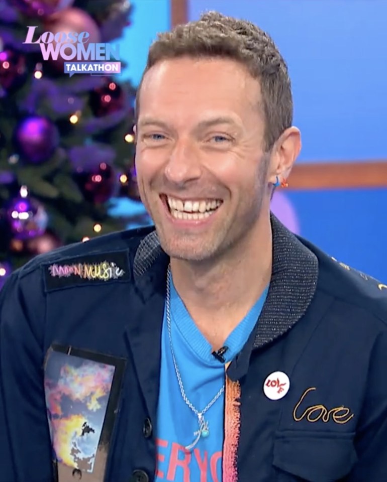 Chris Martin was on good form as he talked about his mental health strategy on the show