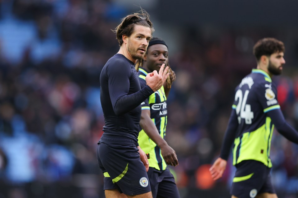 Jack Grealish made a three-fingered gesture to Aston Villa fans