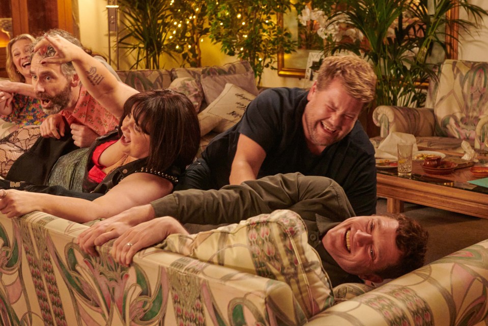 Nessa, Smithy and Gavin in a scene from the final show