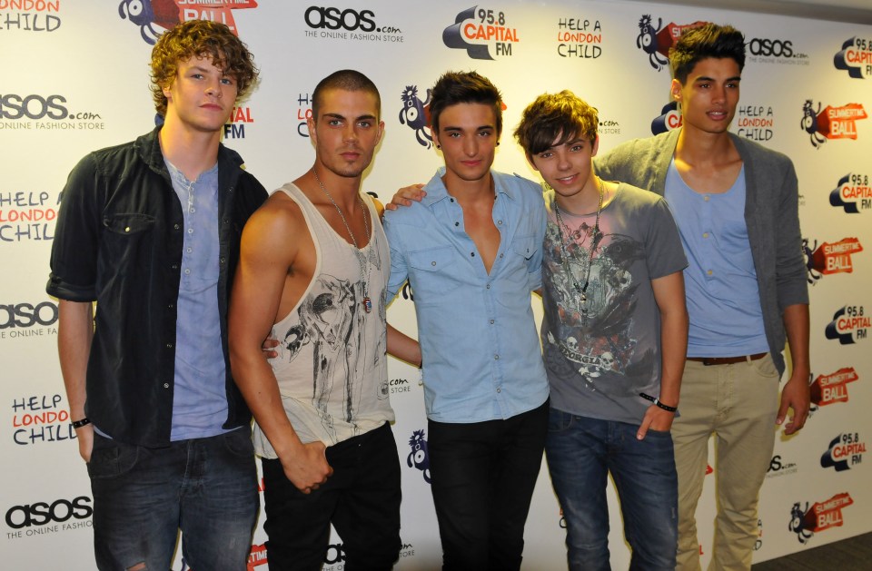 Max was in one of the most successful boybands of the noughties: The Wanted