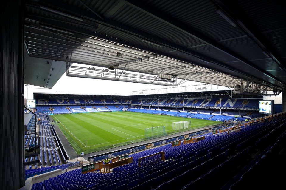 LIVERPOOL, ENGLAND - NOVEMBER 17: General view inside the stadium prior to the Barclays Women's Super League match between Everton and Liverpool at Goodison Park on November 17, 2024 in Liverpool, England. (Photo by Jess Hornby - The FA/The FA via Getty Images)