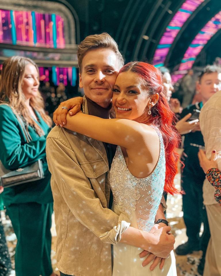 The loved-up couple met on Strictly