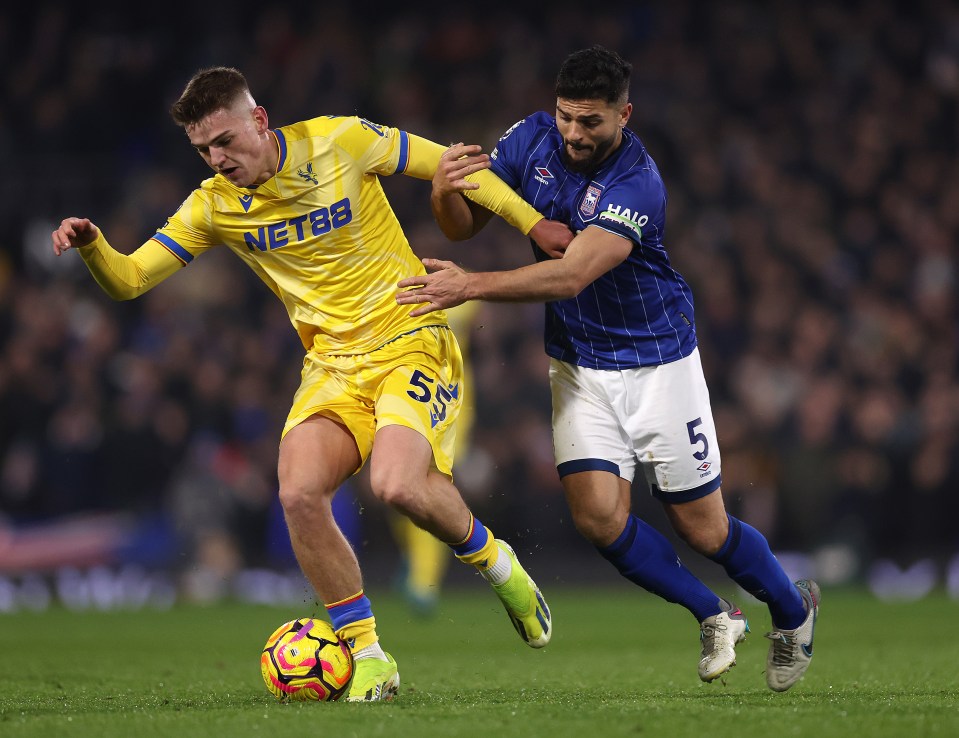 Ipswich skipper Sam Morsy chose not to wear a rainbow armband