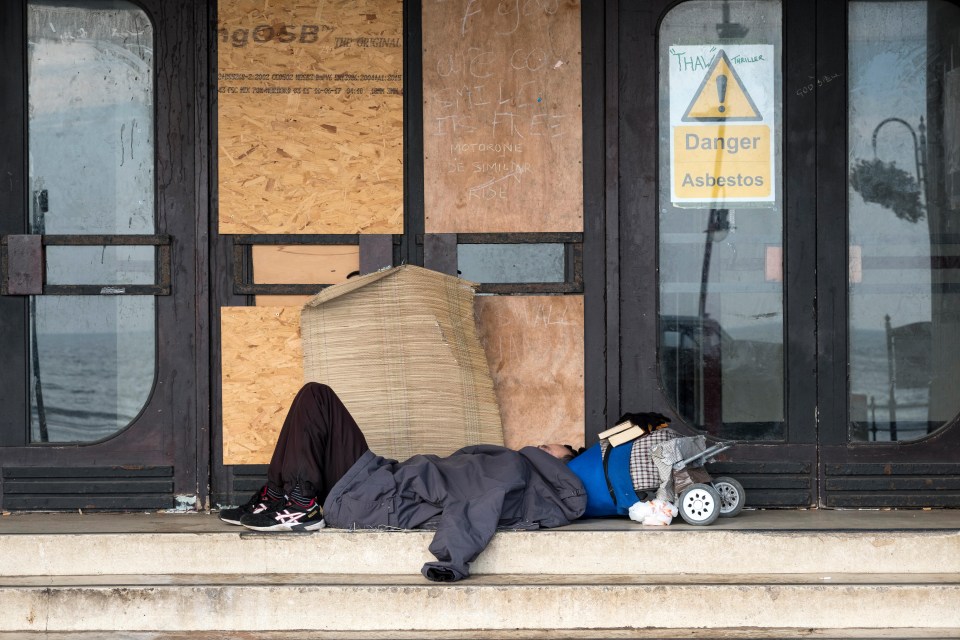 Scarborough in Yorkshire is gripped by a homelessness crisis