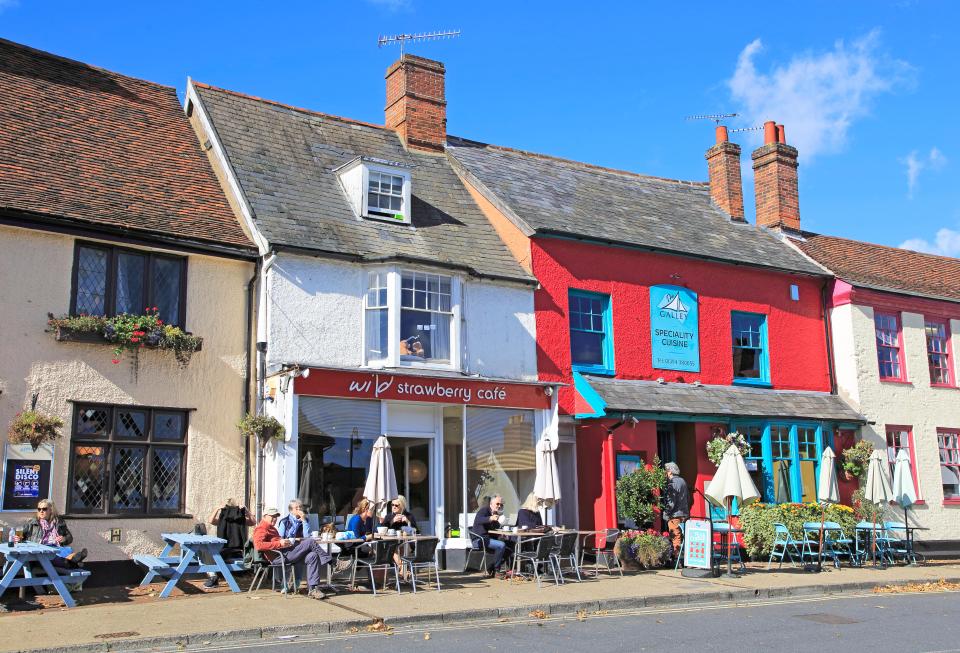 Woodbridge in Suffolk has topped an annual list of the happiest places to live in Britain for the first time