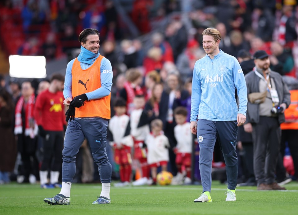 De Bruyne has only made the bench for the last five City matches